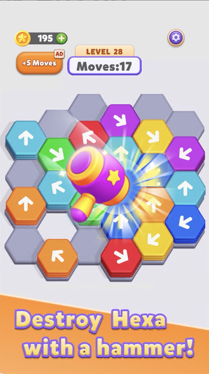 Hexa Run - Block Puzzle Gameplay Screenshot 4